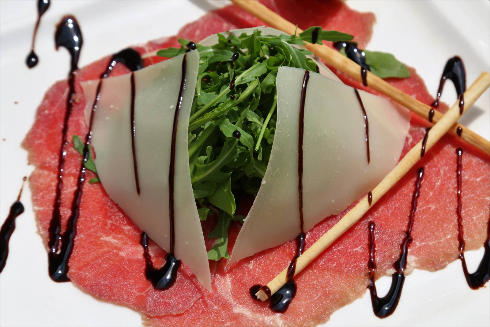 Carpaccio au Vinaigre Balsamique